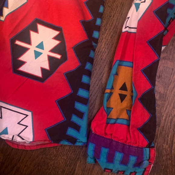 Unique 90s Vintage Roper Button Up Shirt Medium - Picture 4 of 11